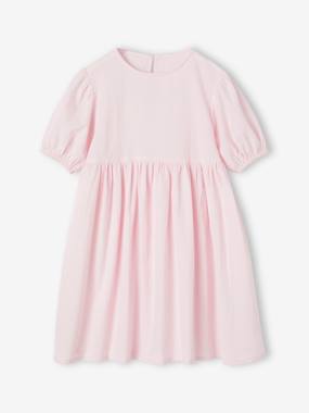 Seersucker Dress for Girls  - vertbaudet enfant
