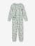 Pyjama garçon en maille côtelée imprimé graphique vert sauge - vertbaudet enfant 