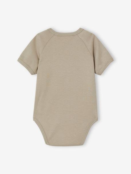 Pack of 7 BASICS Short Sleeve Bodysuits, Newborn Babies Special multicoloured - vertbaudet enfant 