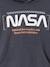 NASA® Hooded Sweatshirt for Boys slate blue - vertbaudet enfant 