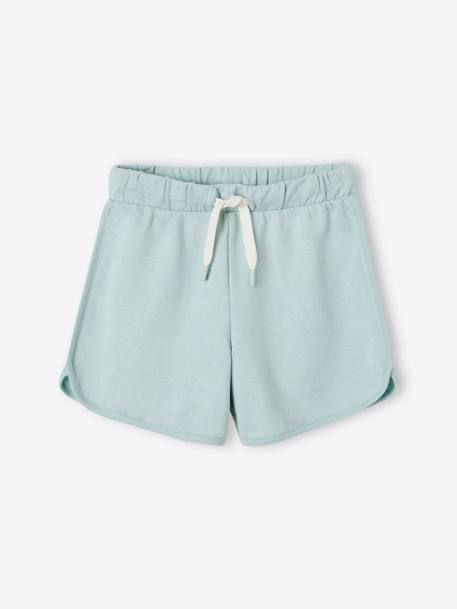 Short fille sport en molleton écru+marine+vanille+vert d'eau - vertbaudet enfant 