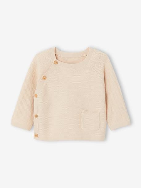 Knitted Jumper & Trousers Ensemble for Newborn Babies beige - vertbaudet enfant 