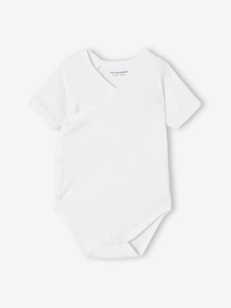 Pack of 7 BASICS Short Sleeve Bodysuits, Newborn Babies Special multicoloured - vertbaudet enfant 
