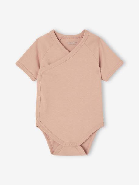 Pack of 7 BASICS Short Sleeve Bodysuits, Newborn Babies Special multicoloured - vertbaudet enfant 
