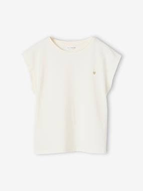 Girls-Tops-T-Shirts-Plain Basics T-Shirt for Girls