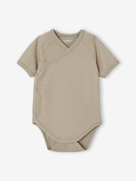 Pack of 7 BASICS Short Sleeve Bodysuits, Newborn Babies Special multicoloured - vertbaudet enfant 