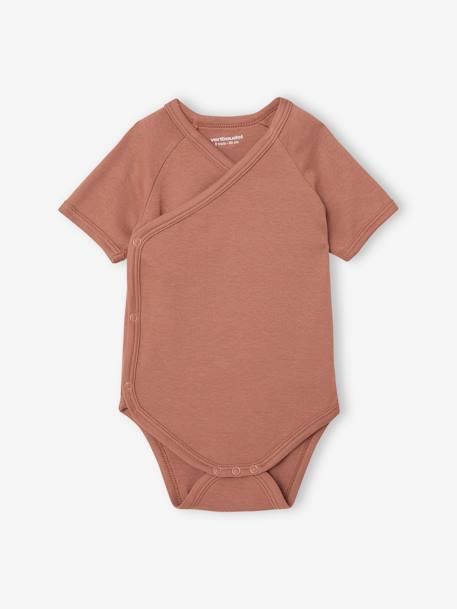 Pack of 7 BASICS Short Sleeve Bodysuits, Newborn Babies Special multicoloured - vertbaudet enfant 