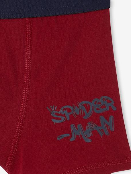 Lot de 3 boxers Marvel® Spider-Man rouge - vertbaudet enfant 