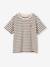 Fancy Striped T-Shirt for Boys striped navy blue - vertbaudet enfant 