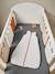 Reversible Sleeveless Baby Sleeping Bag with Central Opening, Ethnic printed beige - vertbaudet enfant 