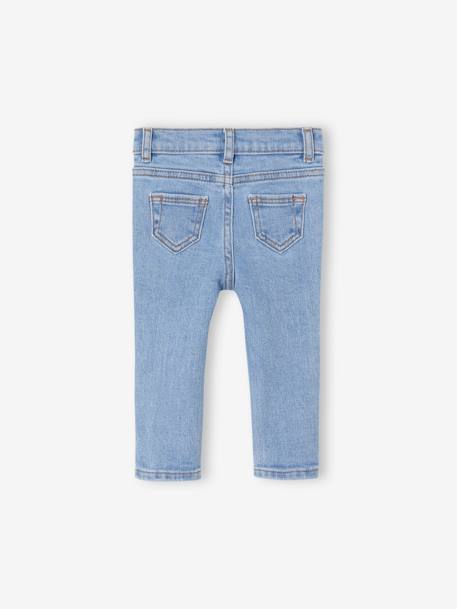 Straight Leg Jeans for Babies, Basics bleached denim+brut denim+denim grey - vertbaudet enfant 