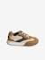 Trainers with Laces & Zips for Children, Designed for Autonomy camel - vertbaudet enfant 