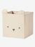 Set of 2 Animals Boxes in Cotton Gauze set pink+set white+set yellow - vertbaudet enfant 