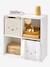 Lot de 2 bacs de rangement animaux gaze de coton lot blanc+lot jaune+lot rose - vertbaudet enfant 