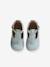 T-Strap Soft Leather Ankle Boots for Babies, Designed for First Steps sky blue - vertbaudet enfant 