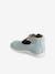 T-Strap Soft Leather Ankle Boots for Babies, Designed for First Steps sky blue - vertbaudet enfant 