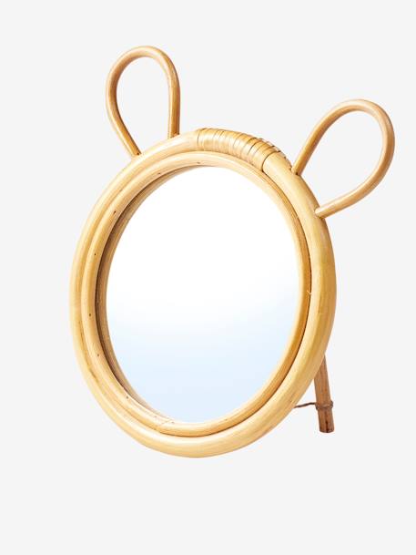 Rattan Mirror, Bear beige - vertbaudet enfant 