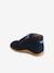 Lace-Up Soft Leather Ankle Boots for Babies, Designed for First Steps navy blue+set blue - vertbaudet enfant 