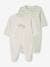 Pack of 2 Sleepsuits in Interlock Fabric for Babies sage green - vertbaudet enfant 