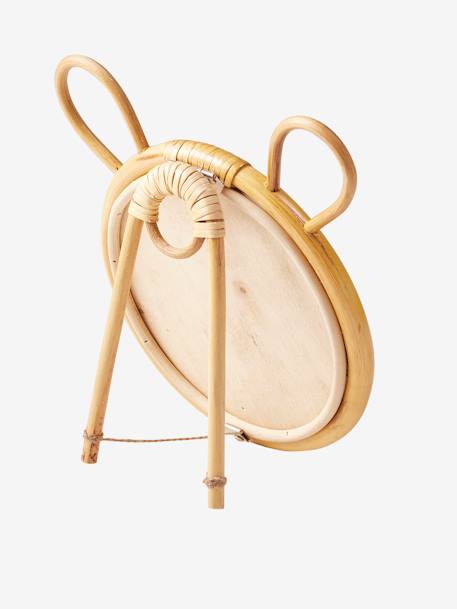 Rattan Mirror, Bear beige - vertbaudet enfant 
