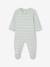 Lot de 3 pyjamas bébé mixtes en interlock BASICS bleu grisé - vertbaudet enfant 