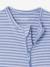 Lot de 3 pyjamas bébé en jersey ouverture zippée BASICS bleu chambray+blush+cappuccino - vertbaudet enfant 