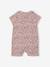 Floral Jumpsuit for Newborns ecru+printed white - vertbaudet enfant 