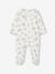 Lot de 3 pyjamas bébé en jersey ouverture zippée BASICS bleu chambray+blush+cappuccino - vertbaudet enfant 