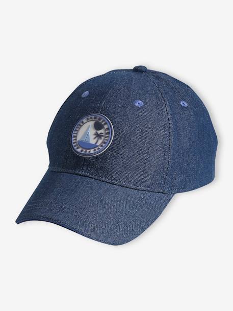 Casquette 'French Riviera' garçon rayé marine - vertbaudet enfant 