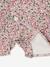 Floral Jumpsuit for Newborns ecru+printed white - vertbaudet enfant 