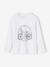 Lot de 3 T-shirts garçon manches longues blanc+bordeaux - vertbaudet enfant 