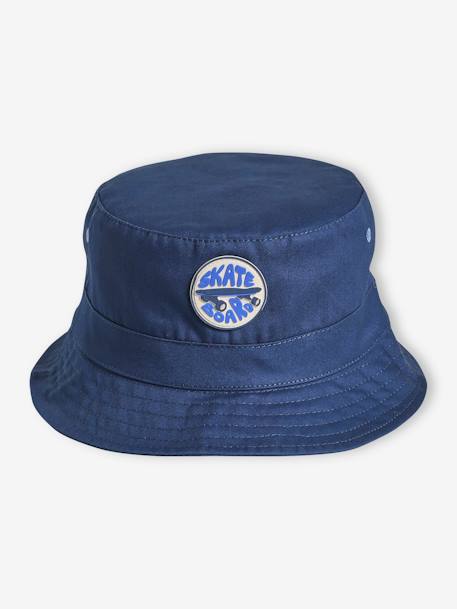 Skateboarding Bucket Hat for Boys blue - vertbaudet enfant 