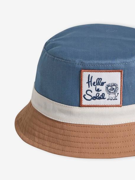 Bob colorblock bébé garçon bleu+vert sauge - vertbaudet enfant 
