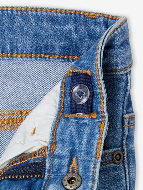Morphological slim thin jeans for boys black denim+Dark Blue+Dark Grey+Denim Blue+denim grey+double stone - vertbaudet enfant 