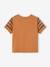 T-Shirt, 'Hello le soleil', for Babies caramel - vertbaudet enfant 