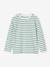 Lot de 3 T-shirts garçon manches longues blanc+bordeaux - vertbaudet enfant 