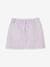 Jupe couleur style paperbag fille facile à enfiler lavande+rose bonbon - vertbaudet enfant 
