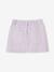 Jupe couleur style paperbag fille facile à enfiler lavande+rose bonbon - vertbaudet enfant 