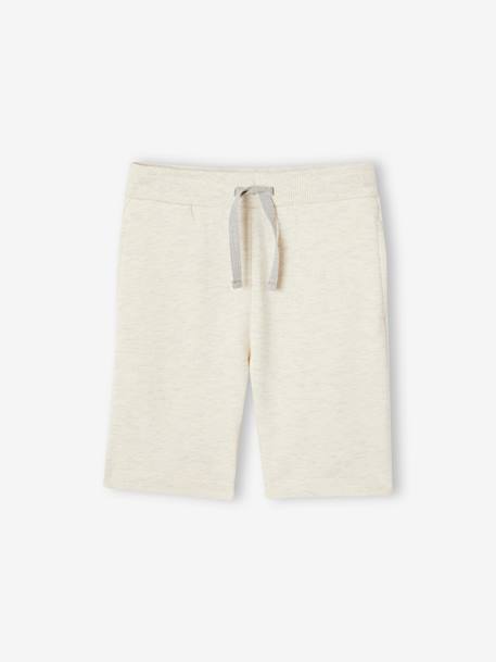 Lot de 2 bermudas garçon en molleton lot encre+lot rouge+vert sauge - vertbaudet enfant 
