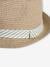 Panama-Type Hat, Straw-Like, for Boys wood - vertbaudet enfant 