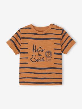 T-Shirt, "Hello le soleil", for Babies  - vertbaudet enfant