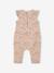 Ensemble bébé fille combinaison + bandeau imprimés rose imprimé+rose pâle+rose poudré+vert céladon imprimé - vertbaudet enfant 