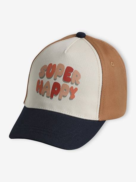 Casquette 'Super Happy' bébé garçon écru - vertbaudet enfant 