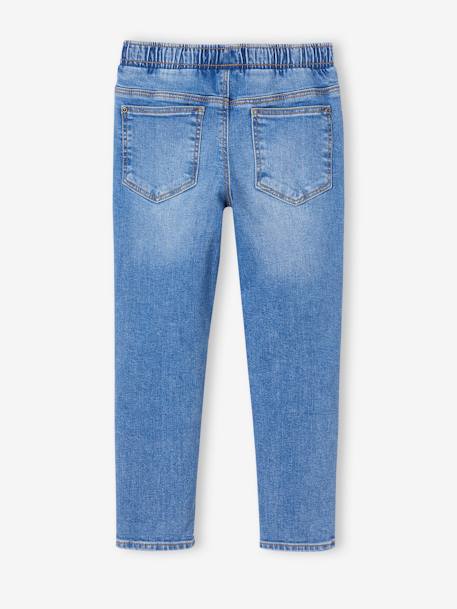 Basics Slim Leg Jeans, Easy to Slip On stone - vertbaudet enfant 