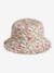 Floral Bucket Hat for Girls printed orange - vertbaudet enfant 