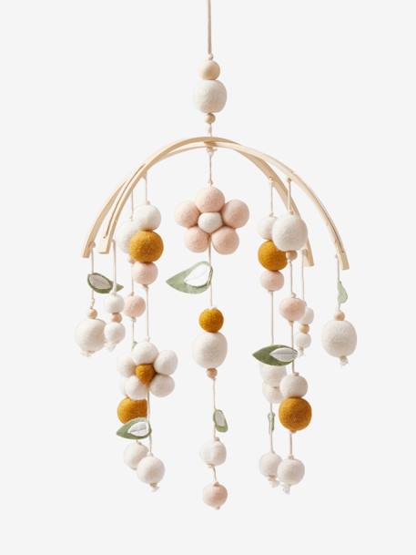 Hanging Felt Decoration beige - vertbaudet enfant 