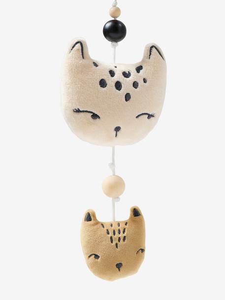 Mobile musical Animaux ETHNIC cinnamon - vertbaudet enfant 