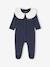 Lot de 3 dors-bien 'coeur' bébé en interlock bleu nuit - vertbaudet enfant 