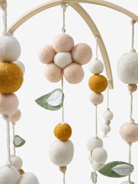 Hanging Felt Decoration beige - vertbaudet enfant 