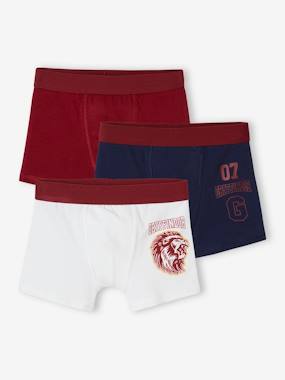 Boys-Underwear-Pack of 3 Harry Potter® Boxer Shorts for Children